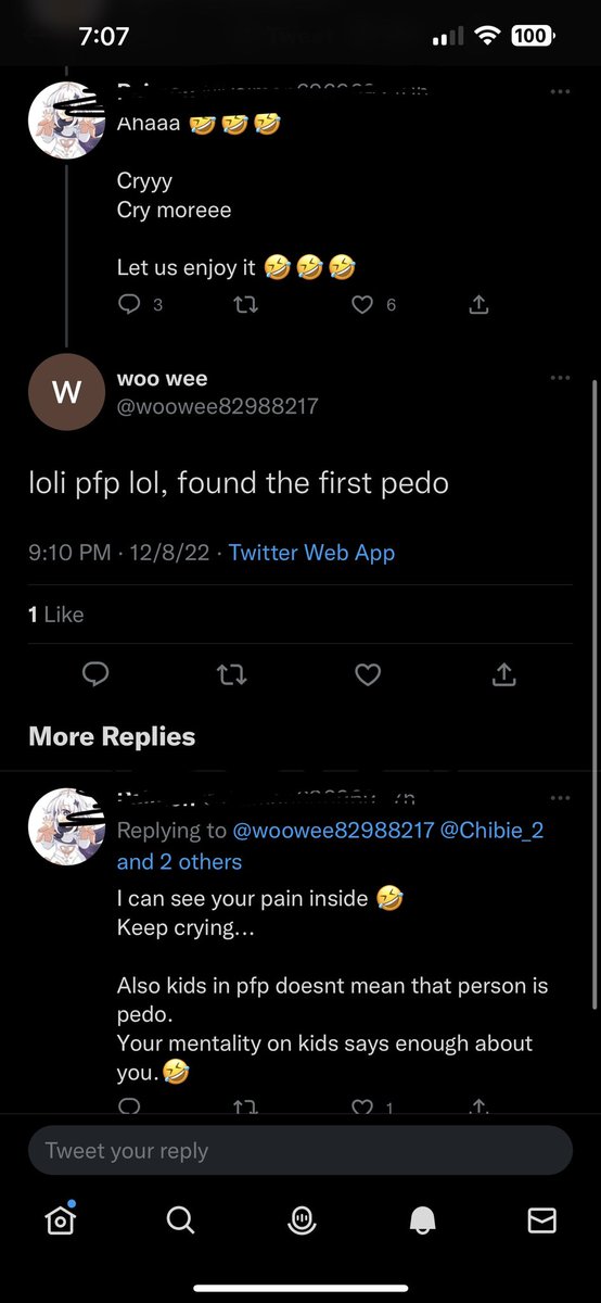boston5986's tweet photo. @woowee82988217 @Chibie_2 @thegameawards @GenshinImpact you just proved my point— the replies you’ve made to others not only show your lack of creativity but also lack of maturity. you’re literally part of the problem here https://t.co/FD5yiPeFOS