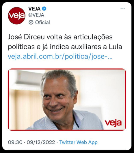 pomeu's tweet photo. Houve um tempo em que um tal de Queiroz era a representação de todo o mal e possível fim da república. 🤣 https://t.co/sIU6lK60bM