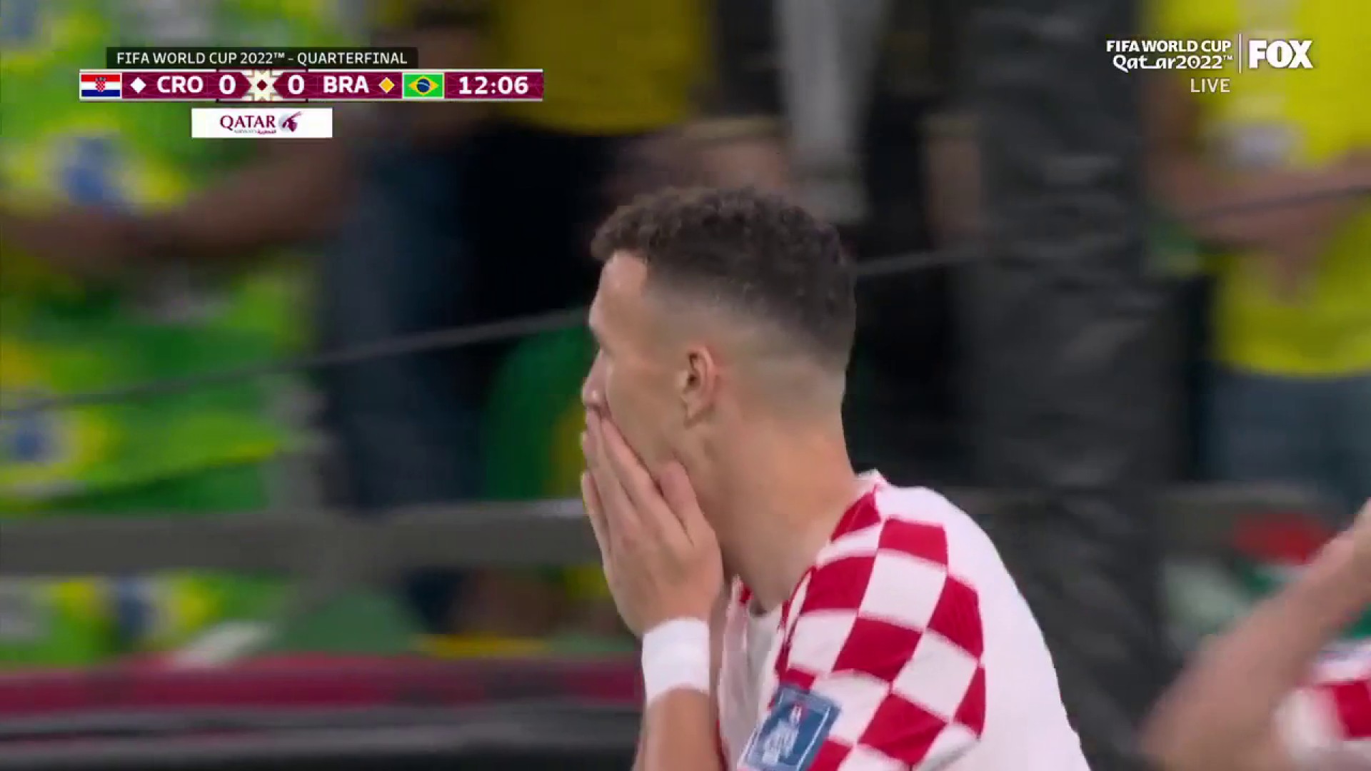 Croatia gets its first big chance of the game 👀”