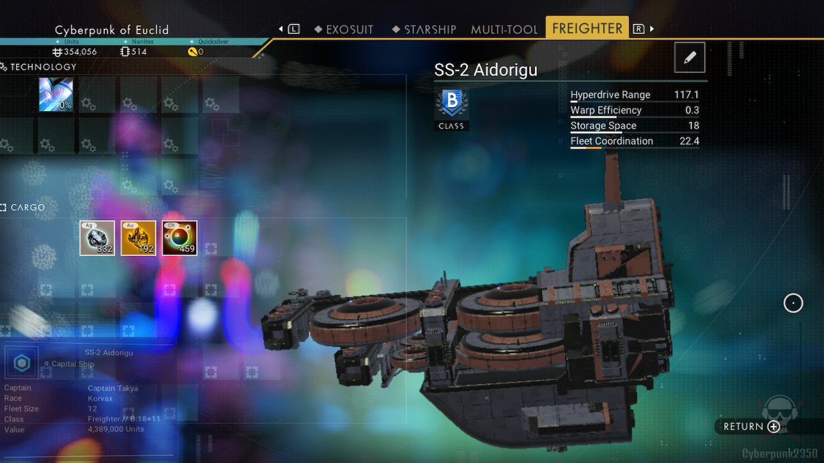 cyberpunk2350's tweet photo. Itty Bitty Freighter With a Chubby Butt #FreighterFridayNMS
Game: #NoManSky
Dev: #HelloGames
Taken: 2022 12 07
Version: 4.08 (Waypoint)
Platform: #Switch
@NoMansSky
@HelloGames
#NoMansSkyWaypoint #NoMansSky2022 #NMS #NoMansSkyCommunity #NoMansSkyPhotography #VirtualPhotography https://t.co/rw7vhVCrji