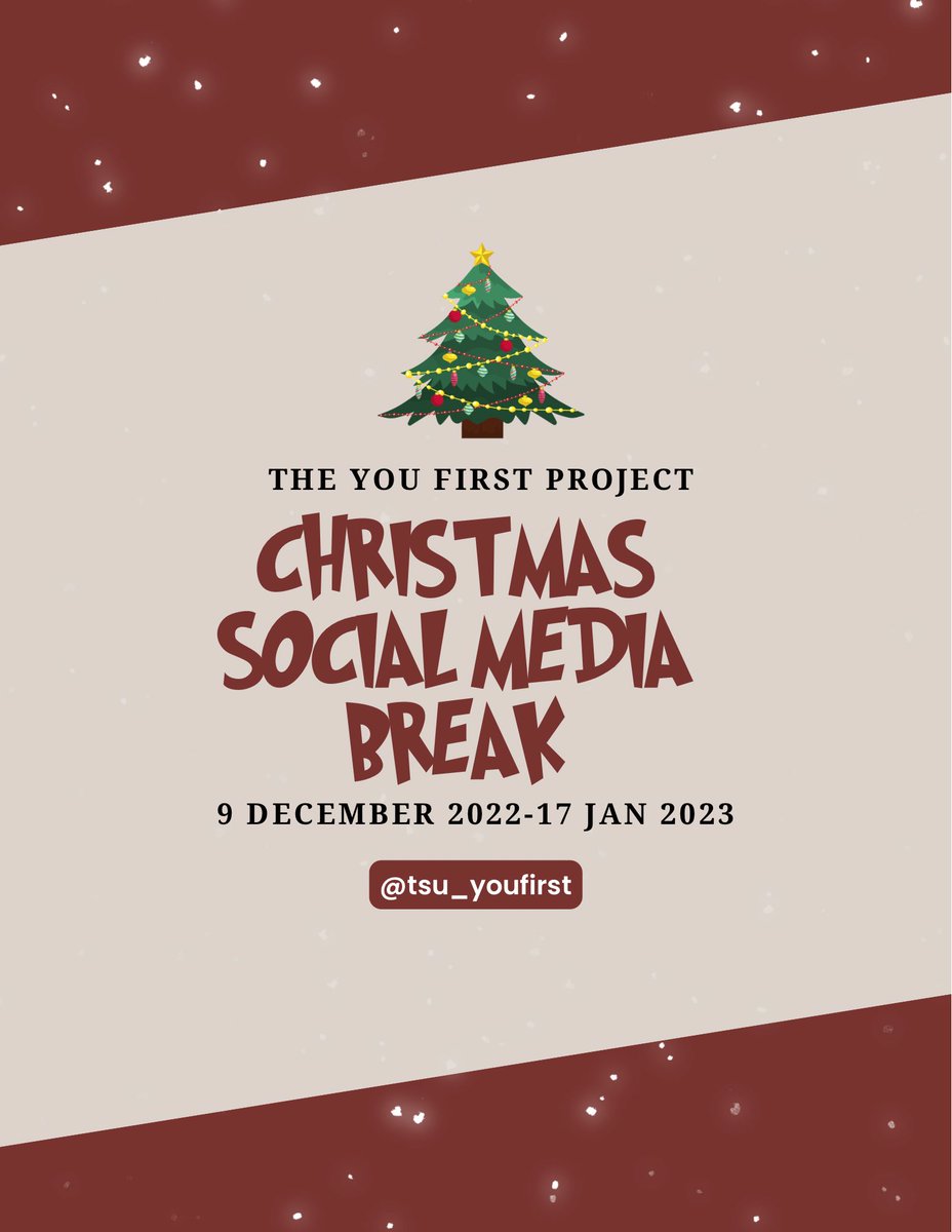 Hey Tigers! Today starts our Christmas Social Media Break for the Holidays! Our break is from December 9th-January 17th! 🎄 You can still contact one of our team if you have any questions, Dr. Ashanti Chunn at achunn@tnstate.edu. Have an amazing Holiday Break! ❤️💚