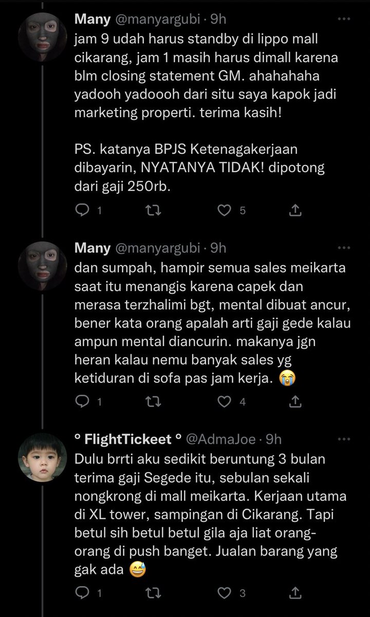 cringeberat's tweet photo. Balada Meikarta, ex pegawainya sampai stroke 😭
Sehat selalu mba 🙏🙌🏻 https://t.co/MSWaEC8RgR