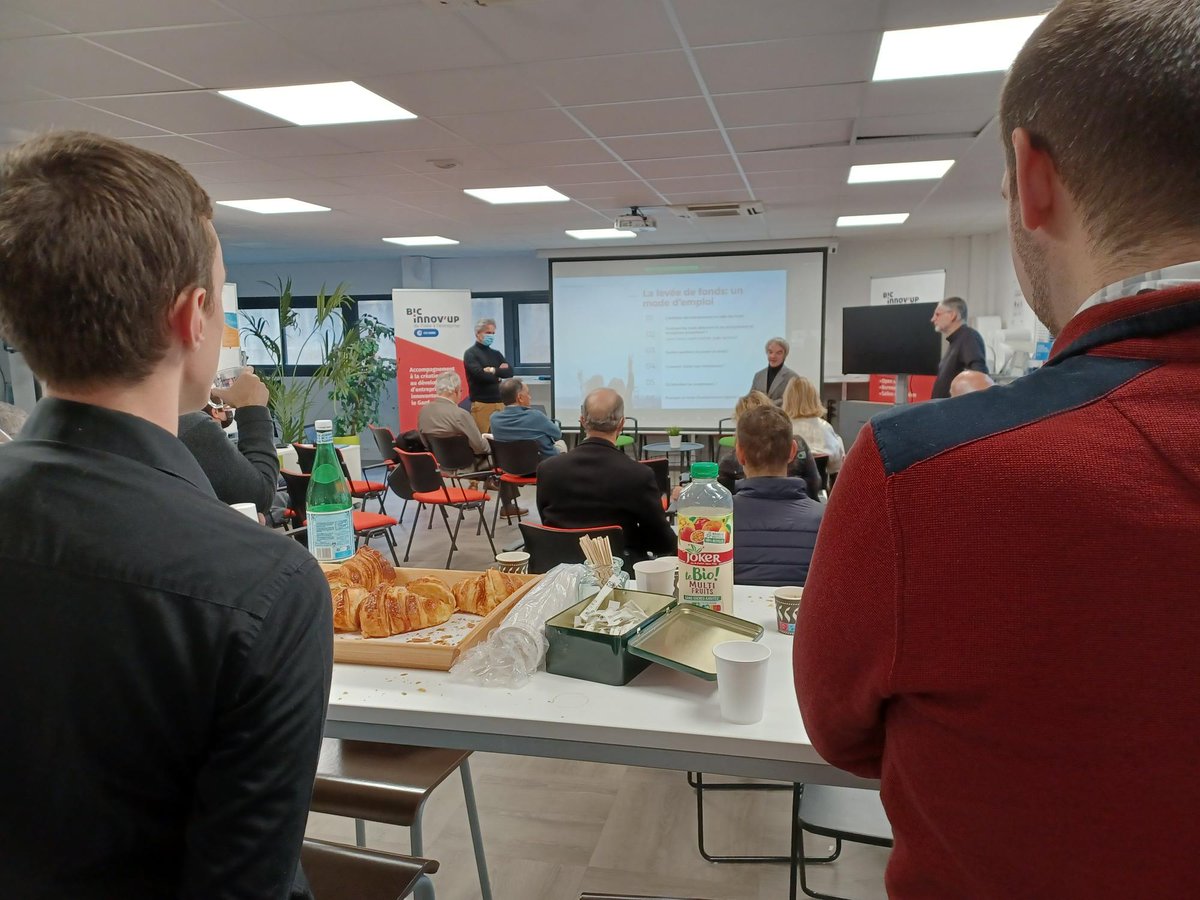 Aujourd’hui le BIC Innov’up accueillait en partenariat avec Leader Nîmes un petit déjeuner sur les mécanismes de levée de fonds et de financement en fonds propre.

#gard #innovation #entrepreneur #entreprendre #startup #entreprises #businessangels #business