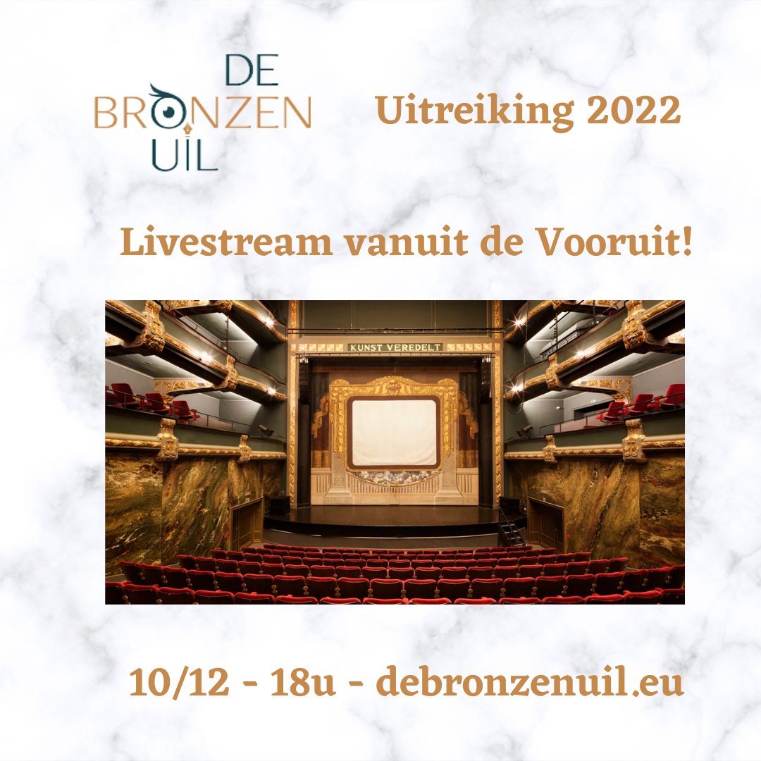 Morgen is het dan eindelijk zo ver! Dan weten we welke Nederlandstalige debuutroman bekroond wordt met 10.000 euro en een schrijversresidentie.

Voor alle comfort zendt VIERNULVIER de uitreiking live uit. Volg de rechtstreekse uitzending via vimeo.com/event/2689196