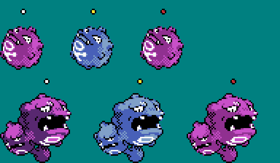 Courie675's tweet photo. @BladeWolf1932 @MoodyChika I know your work is fucking killing ya dude. Get some rest brother ❤❤
And yes weezing is blue in gen two. Not sure about now but yeah. https://t.co/Z4qe6eAcf2