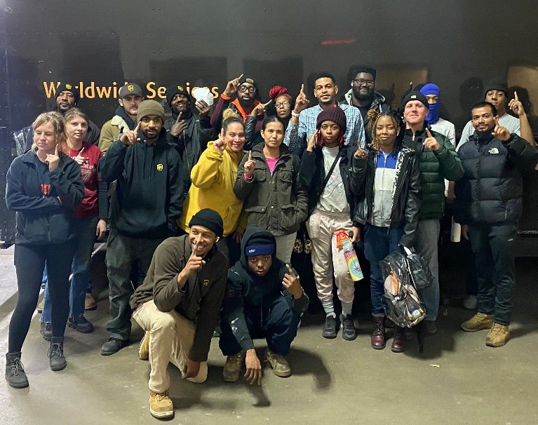 They understood the assignment 💪🏾 Shout out The Dojo on Boxline 1 🥷!  Least amount of misloads AND first area wrapped! The continuous attention to detail &amp; commitment to service is amazing! They don’t call it Boxline #1 for no reason. ☝🏾 <a href="/juan_morales_FL/">Juan Morales</a> <a href="/koltensmith10/">Kolten Smith</a> <a href="/UPSers/">UPSers</a>