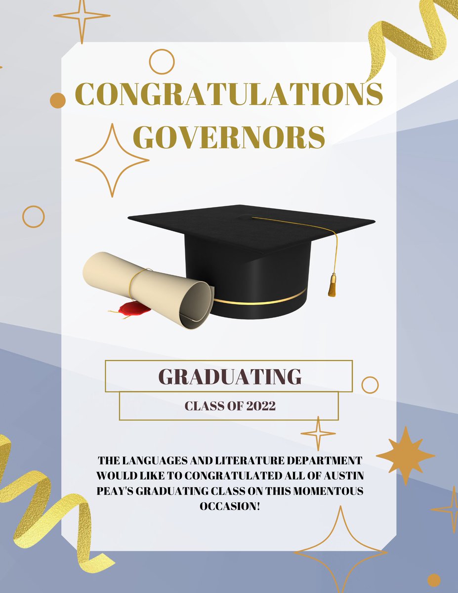 Congratulations to all of our graduating GOVs this year. Though challenged more these last few years than most, you have persevered through some of the toughest times in recent history and walked away victorious. With well wishes,  see you off proudly on the rest of your journey!
