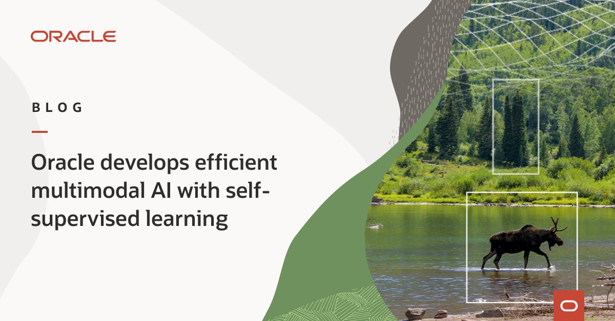 olaleray's tweet photo. Oracle is gaining significant attention with their in-house driven multimodal solutions (such as text and images) in #AI. @Oracle's #MFM solutions are already having a transformative effect in #research today.

See the latest from @OracleResearch: https://t.co/DKIBUu5i4D https://t.co/HGcq1krkVw
