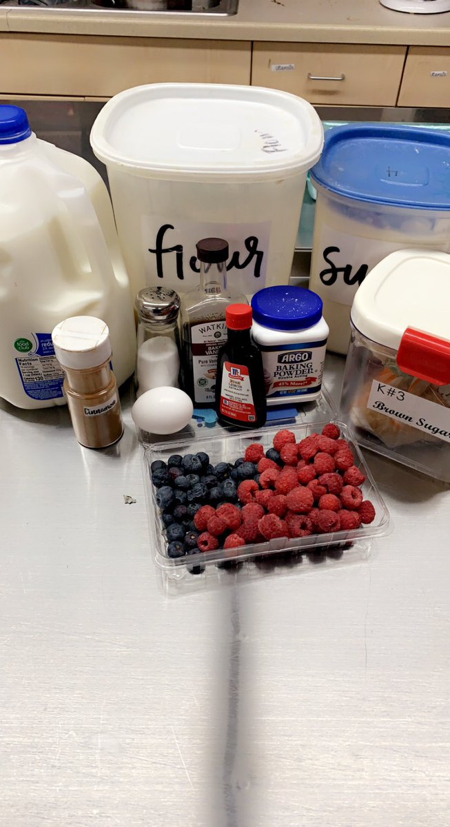 Berry Buckle was a SELL OUT! #BerryBuckle #berry #raspberry #blueberry #CakeForBreakfast #FCS #CTE <a href="/KDaneFACS/">Krysten Dane</a>