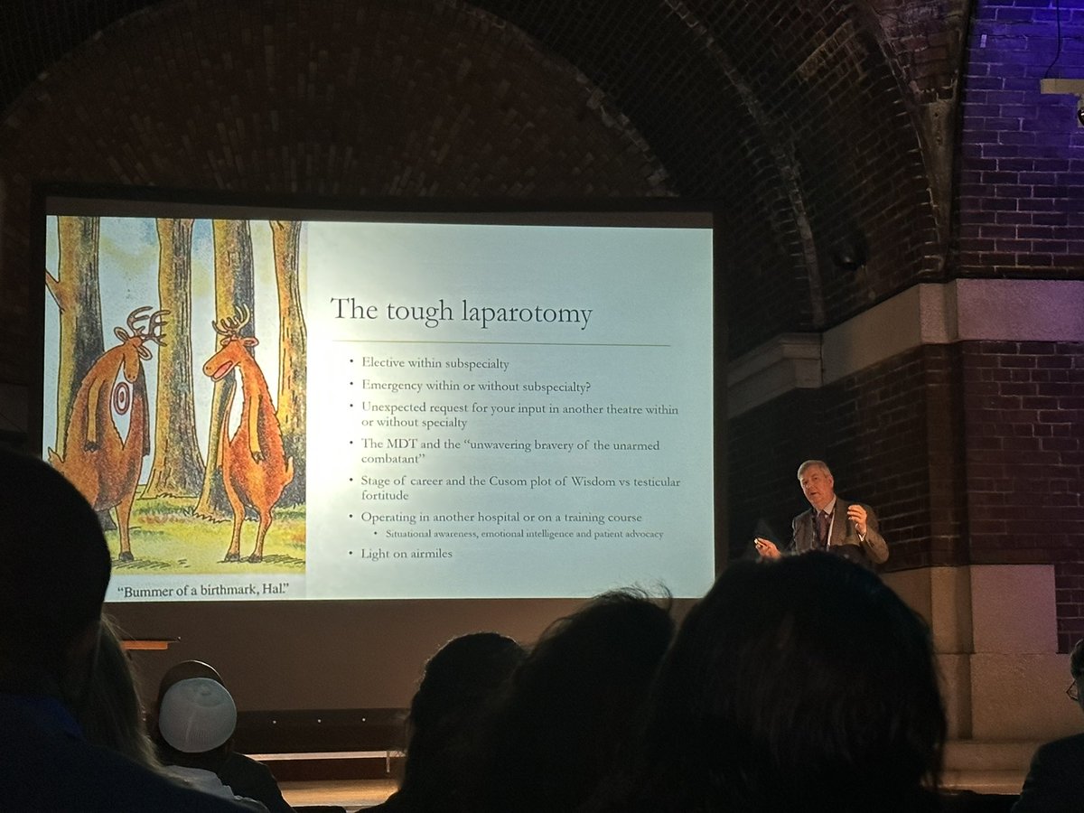 Absolutely magnificent talk reflecting years and decades of expertises. Thank you so much our amazing trainer Mr Walsh <a href="/NWSurg/">L'pool NW Surg Soc</a>