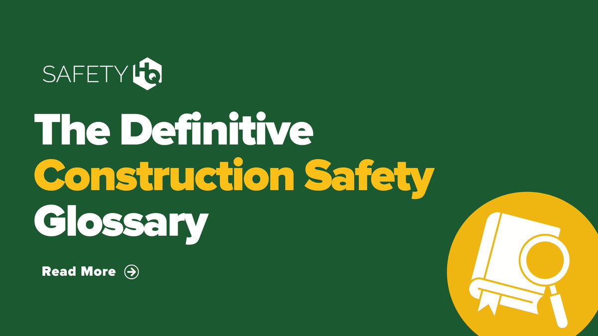 Job safety is a big part of #construction, and you can't work safely if you don't understand the jargon. We've compiled a glossary of terms and definitions to help you speak the language of construction safety.

Read more: mysafetyhq.com/blog/the-defin…