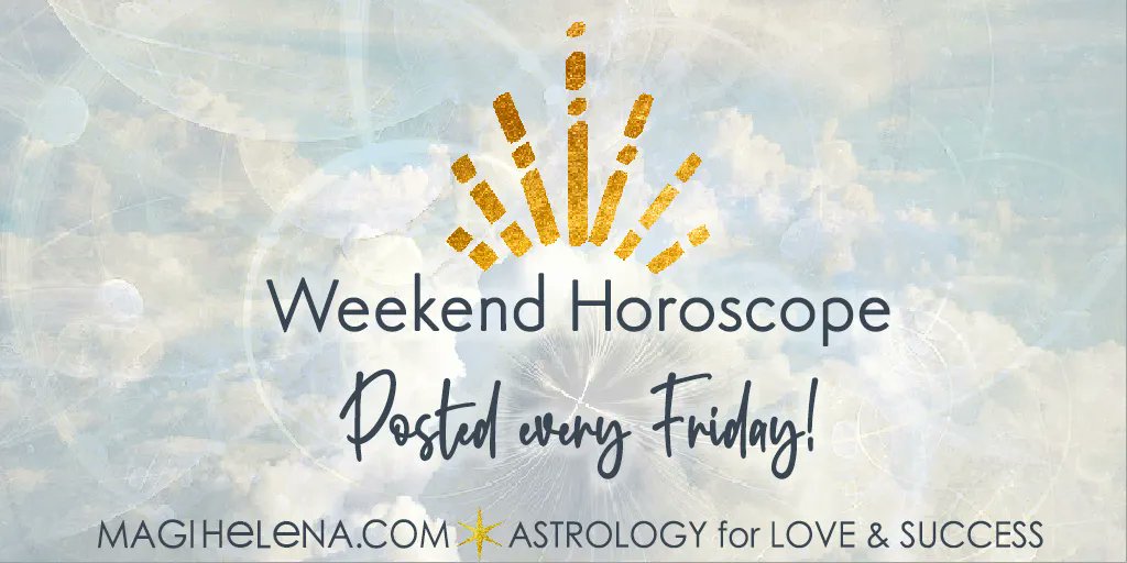 MagiHelena's tweet photo. Check out your FREE WEEKEND HOROSCOPE! https://t.co/6SrDAmY15V  ✨👊🎉
#weekendhoroscope #horoscope #weekendvibes #weekender #weekendmode #Astrology #Ally #AccurateAstrology #Horoscope #TimingIsEverything #KnowledgeIsPower #Manifest #Manifestation IG: @magihelena.officialpage https://t.co/Bw1DGhTVZk