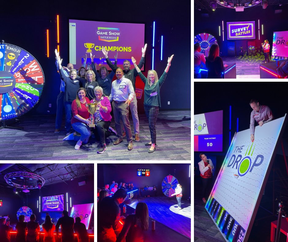 We had such a fun night of team building at 
Game Show Battle Rooms in Dallas! Cheers to the champions, Team Victory!

#806technologies #teambuilding