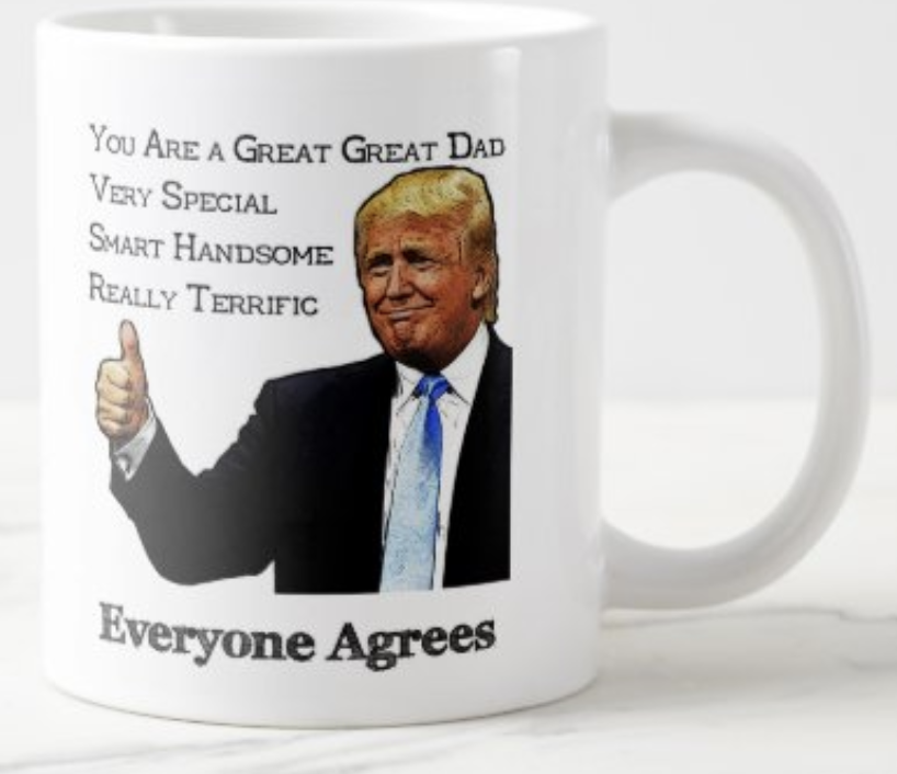 Another Trump stocking stuffer out the door. Thank you Deseray from Pennsylvania for your purchase. #Christmas #Christmas2022 #StockingStuffers

Trump Endorses As Great Great Dad Giant Coffee Mug zazzle.com/trump_endorses… via <a href="/zazzle/">Zazzle Inc.</a>