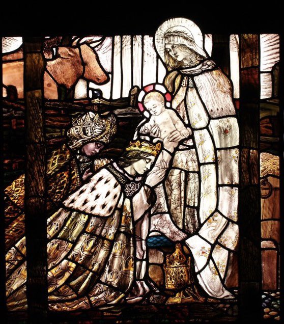 BSMGP's tweet image. Our #StainedGlass #AdventCalendar DAY 9 is this moving Arts &amp;amp; Crafts Adoration of the Magi by #ChristopherWhall @SloaneChurch ~ photo copyright @HolyWellGlass who conserved the windows @NellytheWillow @heartchitecture @ArtGuideAlex @NatChurchTrust @ianarchiebeck @ArtWorkersGuild
