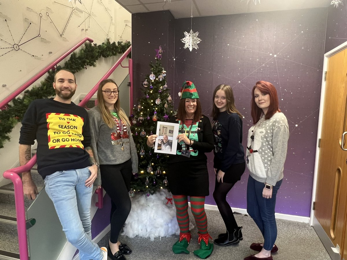 Today is Christmas jumper day here at Brightstar so here is a picture of the team minus Neal and Benjamin!🎄