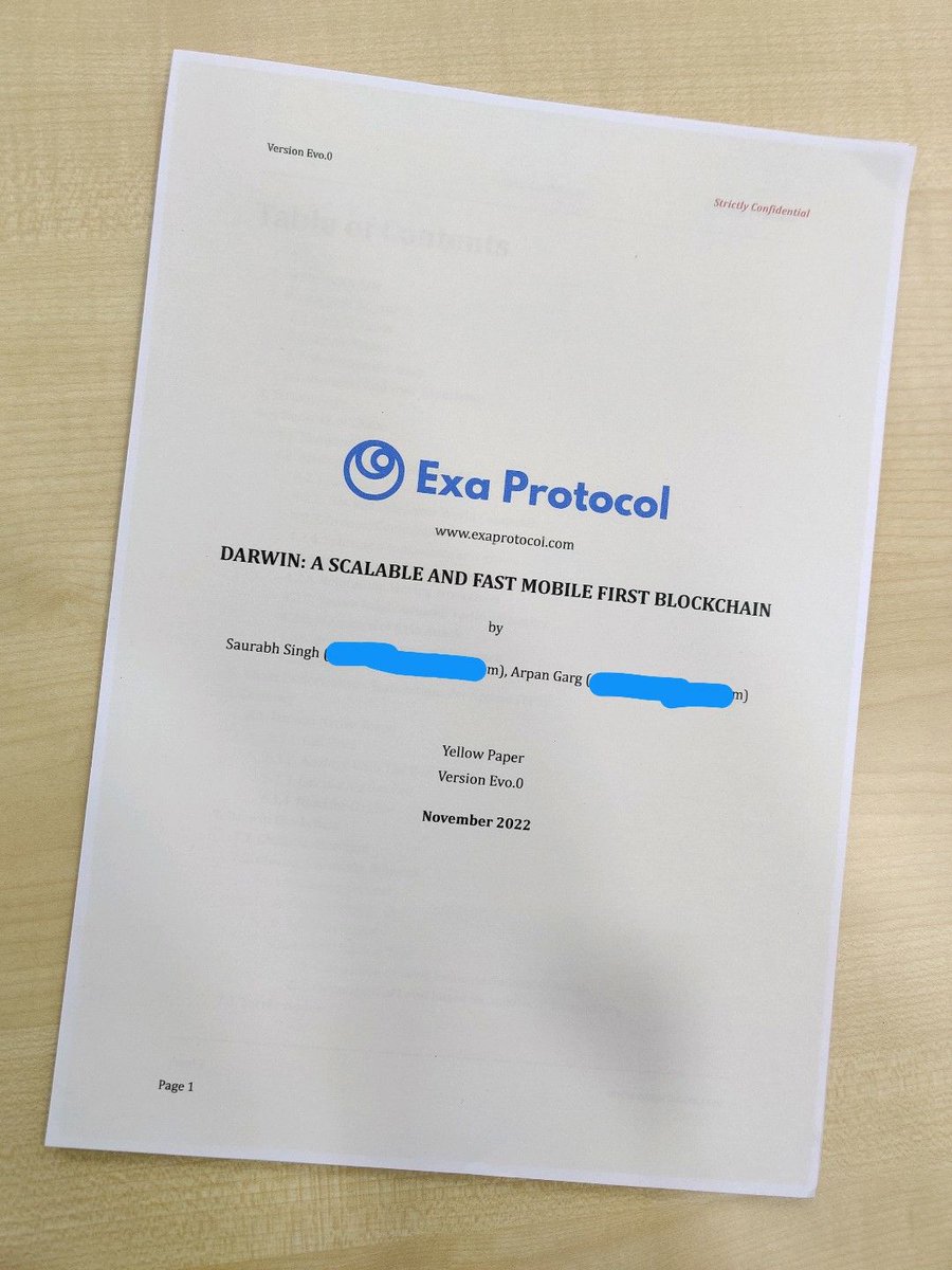 ExaProtocol's tweet photo. 8 months and we are finally here! Announcing Darwin: A scalable and fast mobile first blockchain.

We will be publishing the yellow paper soon! Currently, we are peer-reviewing the literature.

#blockchain #reearch #researchpaper #yellowpaper https://t.co/AgJqO5UBVB