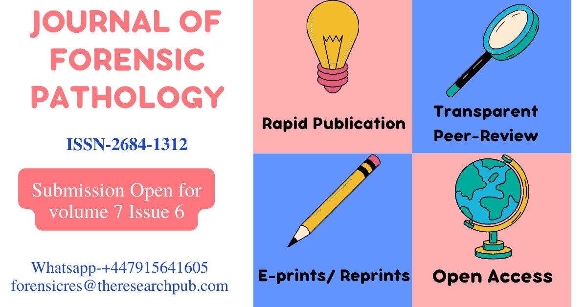 Journal of Forensic Pathology | International Journal
Submit your research work today and avail Christmas special offers!!
Submission can be made via: longdom.org/submissions/fo…
or through mail: forensicres@theresearchpub.com 
Explore the home page: iomcworld.com/forensic-patho…