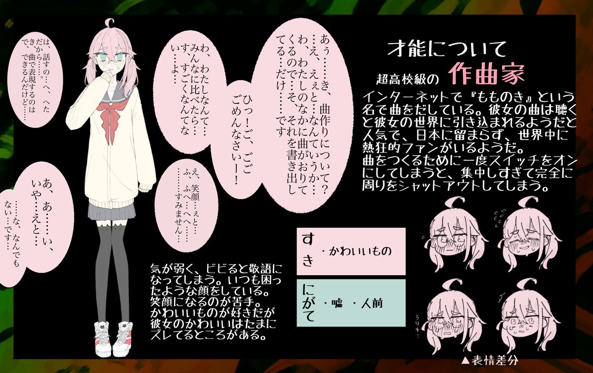 RonpaRXY's tweet photo. 【特殊枠】主人公X
∵作曲家×萌木ももこ
#りーわいCS https://t.co/rHH4fy6J2h