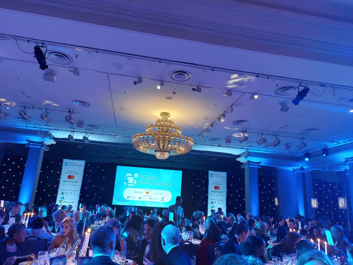 Firebird_ltd's tweet photo. What a great evening at the #PicassoPrivacyAwards celebrating with @FreevacyLtd for their Best Educator nomination. Congratulations everyone! @Firebird_ltd https://t.co/w8B838mlxc