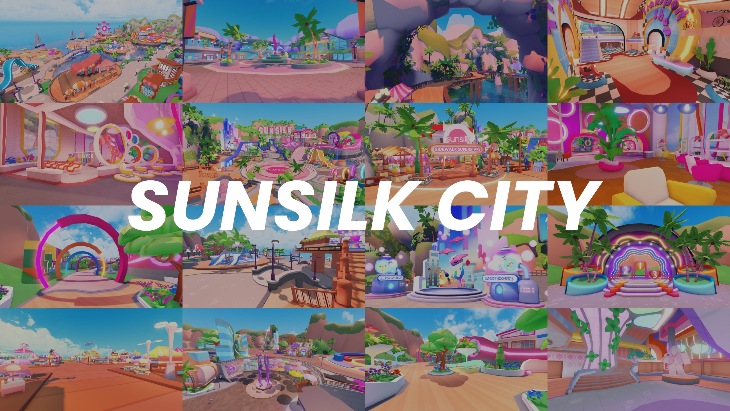 How to get ALL ITEMS in SUNSILK CITY EVENT!! (Roblox Sunsilk