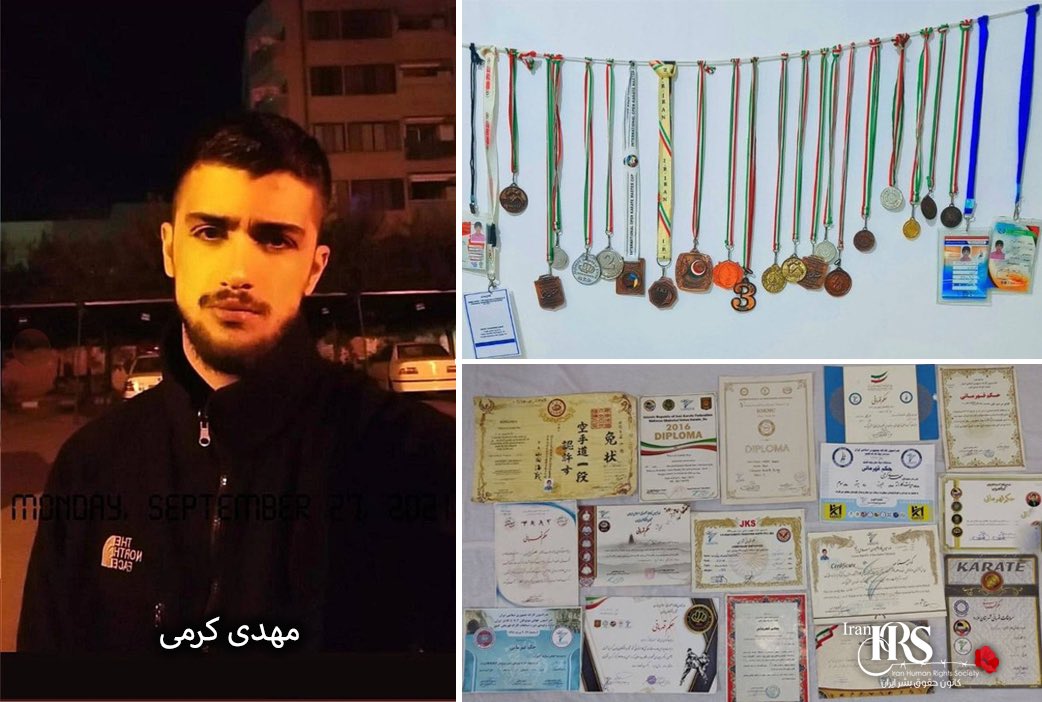 samrajabii's tweet image. میخوان قهرمان ملی‌مون رو اعدام کنن. #مهدی_کرمی قهرمانیه که کف خیابون صدای مردمش شد و الان وقتشه که ما صداش بشیم. #مهسا_امینی