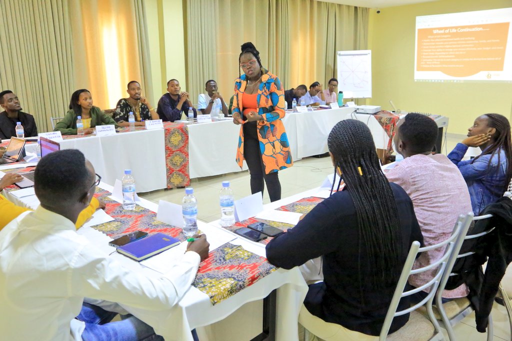 bible_rwanda's tweet photo. From 06th-09th of December, the first #Cohort of 20 young #CatalysingLeaders #Mentees, gathered at #StFamilleHotel for the first session and learnt on different topics that included; Self-Awareness, Building cultures, the wheel of life and Life Mapping through #BiblicalValues https://t.co/Vq8HUKqmD0
