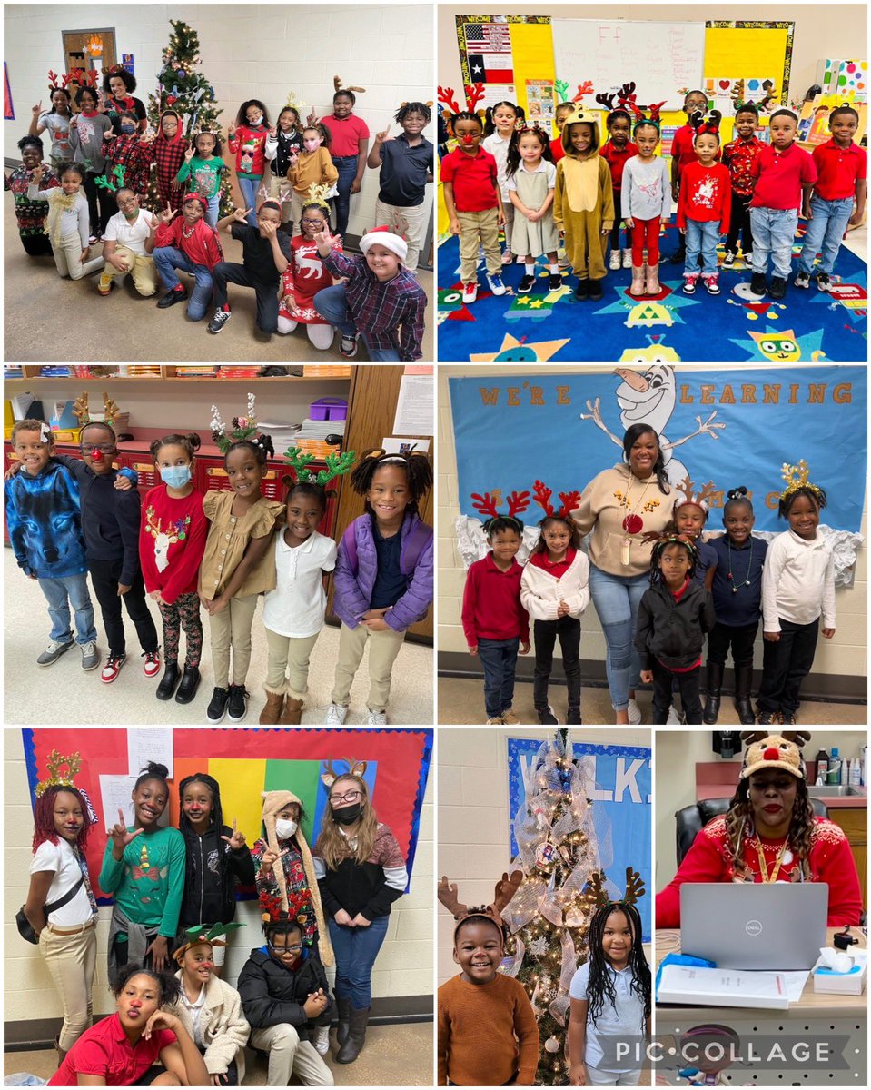 YvonneMThornton's tweet photo. Reindeer came to @RPM_ISSD with a load of sweet treats on Santa’s sleigh for National Brownie Day! @CartneySlaughte @LancasterISD #caramel #whitechocolate #creamcheese #doublefudge #mint 😋 https://t.co/84CvPoR0rx