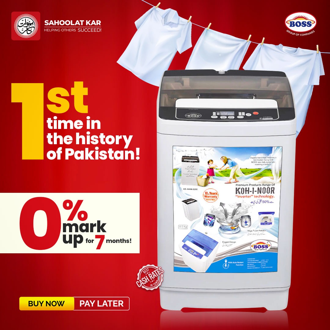sahoolatkar's tweet photo. YES!!!
For the 1st time in the history of Pakistan π₯³ #sahoolatkar is the only one to provide this amazing offer, only 0% mark-up for 7 months π
You really don't want to miss this amazing offer, so head to the nearest store or dm us your quire π
#sahoolatkar https://t.co/67mxtsq73u