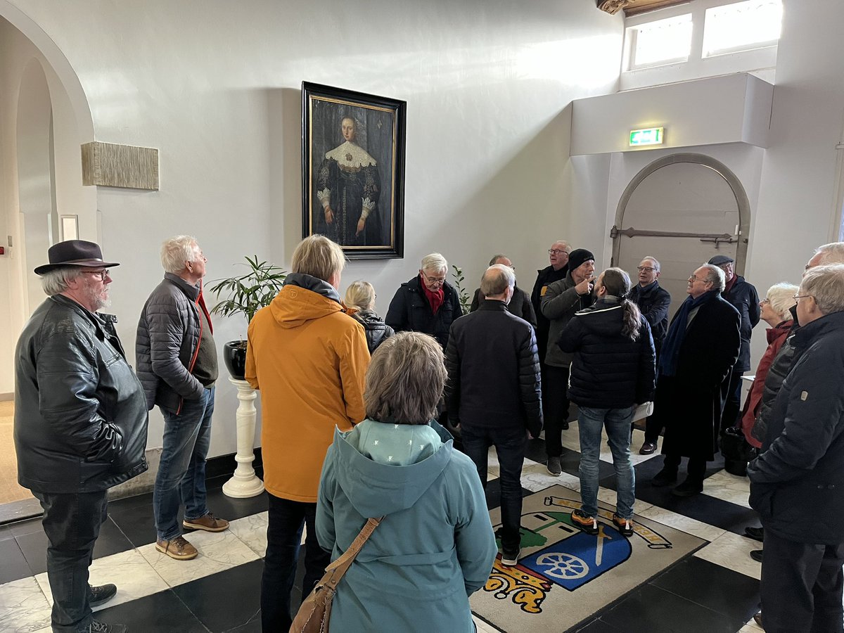 2e cursus met Friese historische verenigingen over de #Omgevingswet met rondleiding door <a href="/HistorieHveen/">stichting Historie Heerenveen</a>