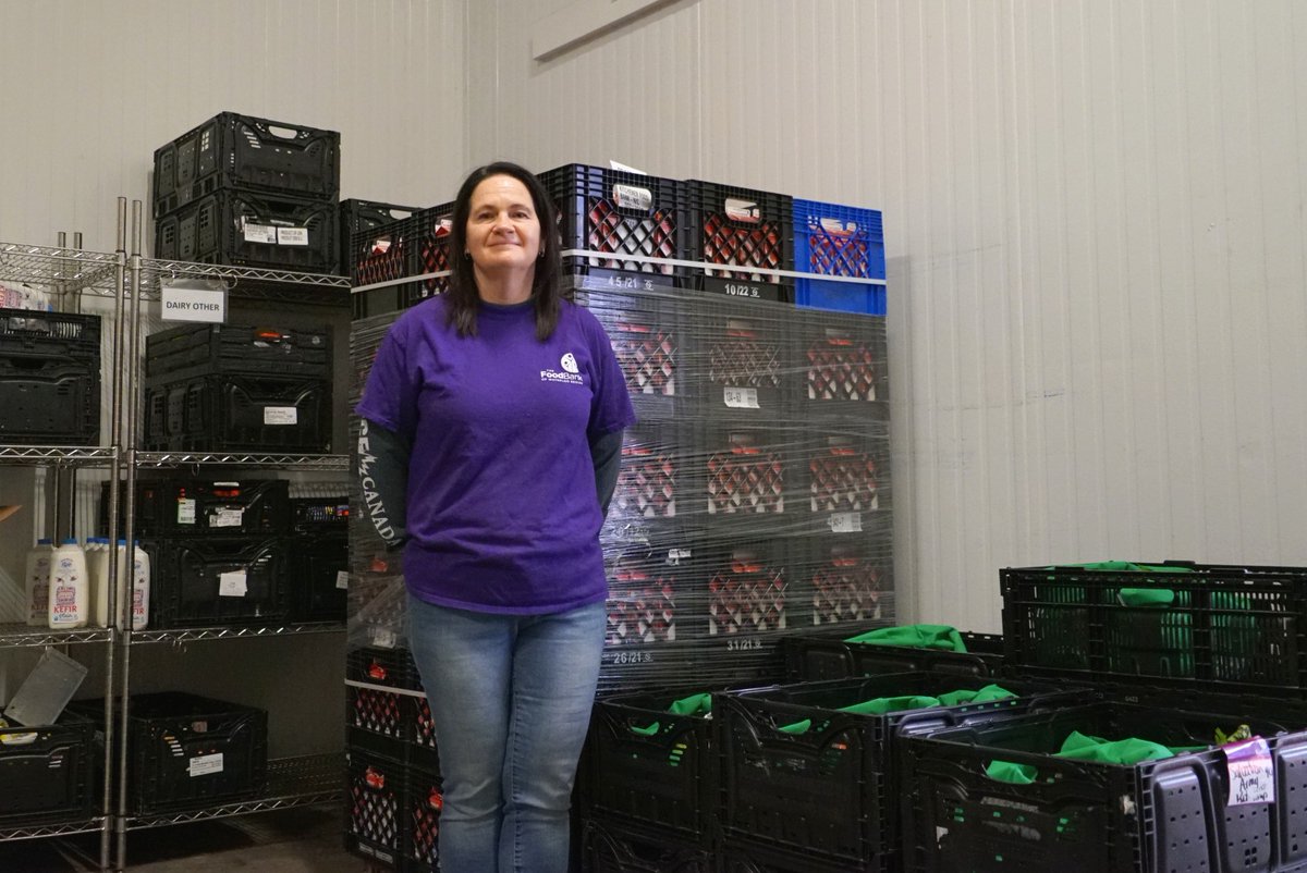 craignorriscbc's tweet photo. REPLAY #ICYMI: @FoodBankWatReg & @CambFoodBank play vital roles in supporting food insecure people in our community. At 6:20 @CBCKW891, we meet the people working behind the scenes who keep things working: volunteers. #CBCSOTS #cbcgives LISTEN LIVE: https://t.co/eMMgCDJlt6 https://t.co/xmzSRWL1Gz