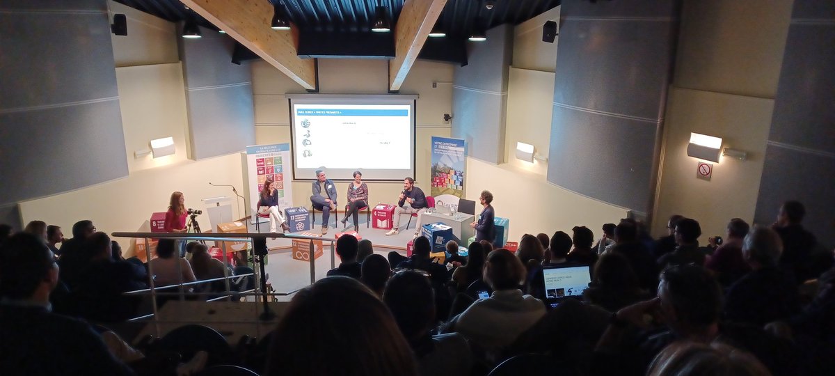 « Comment engager mon entreprise vers un monde plus durable ? », c'est le thème du colloque #SDGs (complet) que nous organisons en ce moment avec @Wallonie_SPW @sowalfin #CCI <a href="/AWEX_Belgium/">Wallonia Export & Investment Agency</a> <a href="/WeMakeTheShift/">The Shift</a>