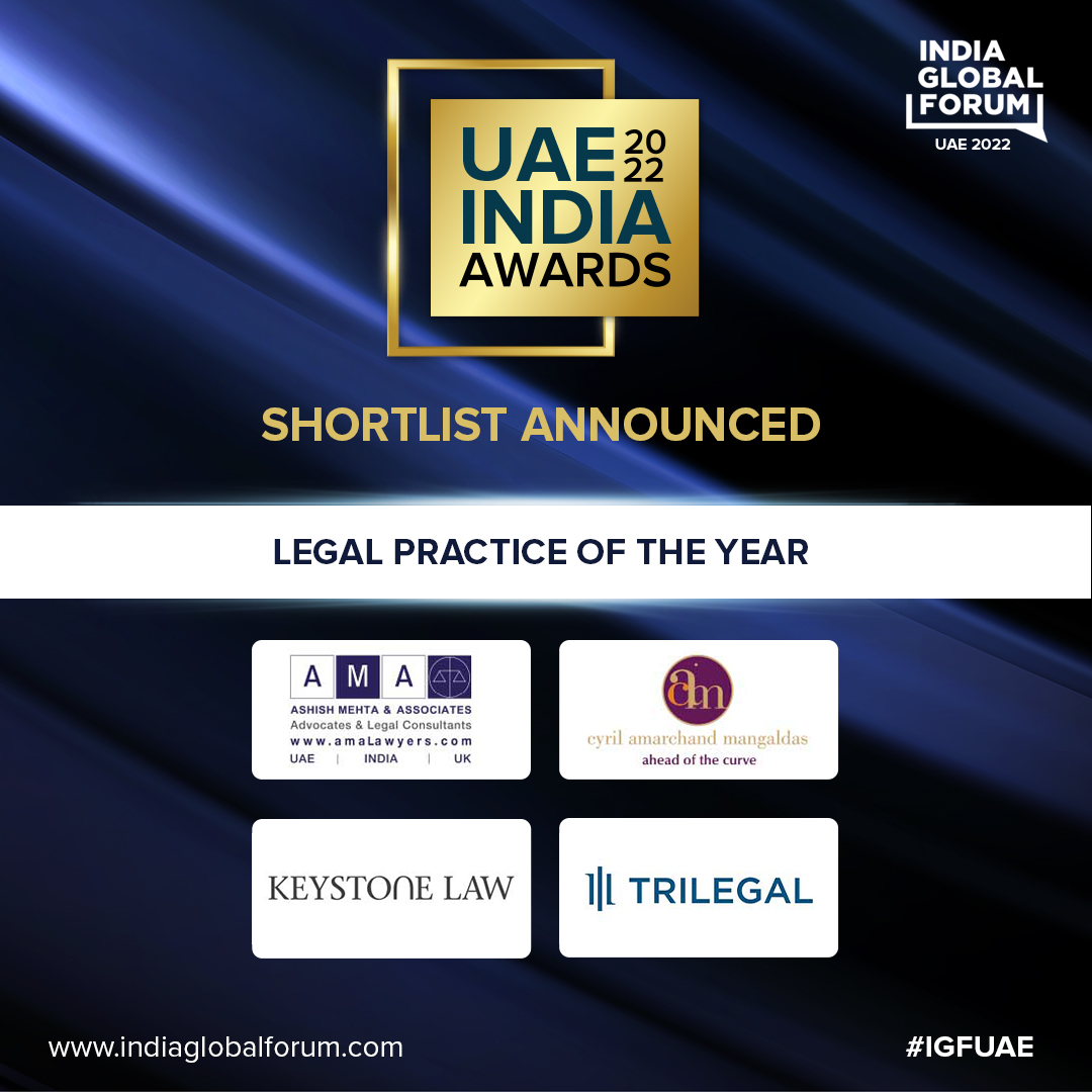 India Global Forum (@igfupdates) on Twitter photo As we get close to the 1st ever UAE-India Awards, it's time to announce the nominees for the 'Legal Practice of the Year' award:
<a href="/theashishmehta/">ASHISH MEHTA, LAWYER</a>
<a href="/cyrilamarchand/">cyrilamarchand</a>
<a href="/Keystone_Law/">Keystone Law</a>
<a href="/TrilegalLaw/">Trilegal</a>
Join us at #IGFUAE as we announce the winner
Book your Table šindiaglobalforum.com/dubai-2022/Boo⦠As we get close to the 1st ever UAE-India Awards, it's time to announce the nominees for the 'Legal Practice of the Year' award:
<a href="/theashishmehta/">ASHISH MEHTA, LAWYER</a>
<a href="/cyrilamarchand/">cyrilamarchand</a>
<a href="/Keystone_Law/">Keystone Law</a>
<a href="/TrilegalLaw/">Trilegal</a>
Join us at #IGFUAE as we announce the winner
Book your Table šindiaglobalforum.com/dubai-2022/Booā¦