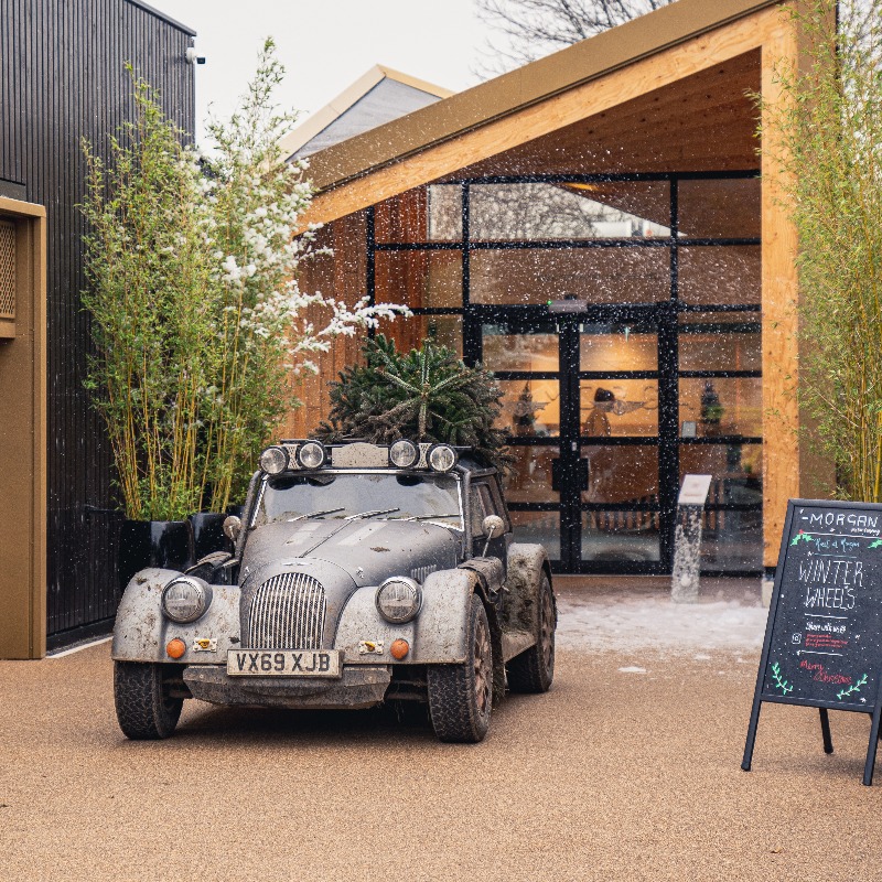 morganmotor's tweet photo. Join us at the Morgan Experience Centre tomorrow for Winter Wheels, our final Meet At Morgan of 2022 #MeetAtMorgan #WinterWheels