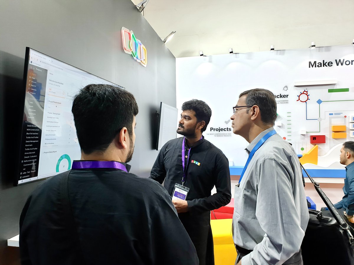 ZohoProjects's tweet image. #PMSAC2022 is back in town. Immensely excited to be among the project professionals from across South Asia coming together for the event in Mumbai. 

 Do drop by if you&apos;re here!

#pmi #pmtool #mumbai