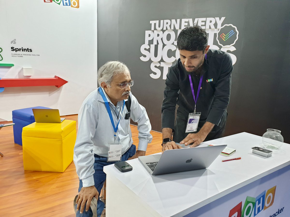 ZohoProjects's tweet image. #PMSAC2022 is back in town. Immensely excited to be among the project professionals from across South Asia coming together for the event in Mumbai. 

 Do drop by if you&apos;re here!

#pmi #pmtool #mumbai