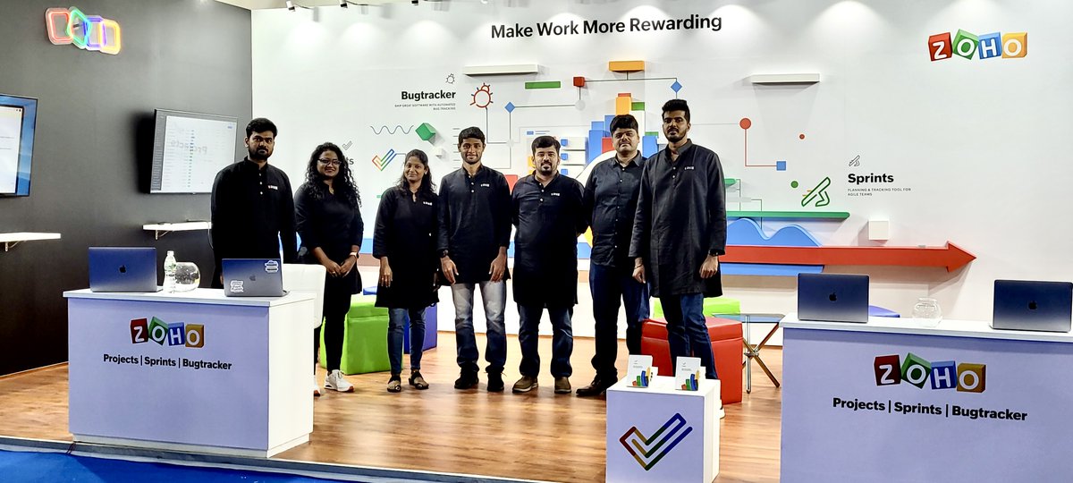 ZohoProjects's tweet image. #PMSAC2022 is back in town. Immensely excited to be among the project professionals from across South Asia coming together for the event in Mumbai. 

 Do drop by if you&apos;re here!

#pmi #pmtool #mumbai