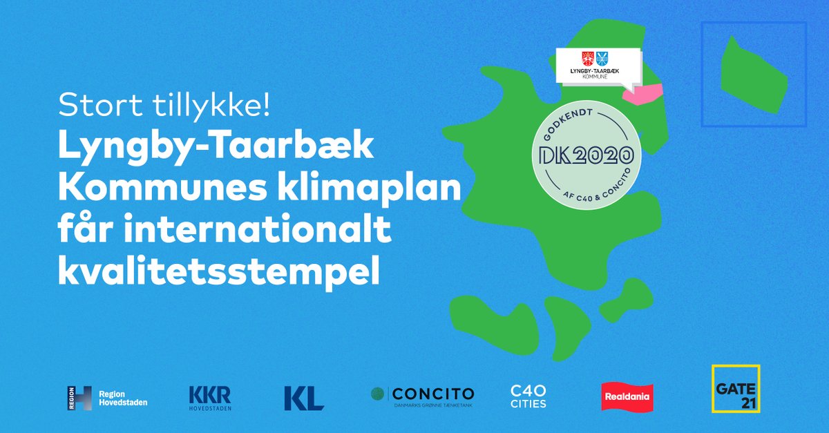 Lyngby Taarbæk Kommune lancerer ny klimaplan med mål om 90% CO2-reduktion i 2030 ift. 1990, ambitiøse tiltag for deres vandsystem, og et stærkt fokus på en bæredygtig forbrugskultur både internt og hos borgerne. Tillykke til borgmester Sofia Osmani og hele holdet bag klimaplanen!