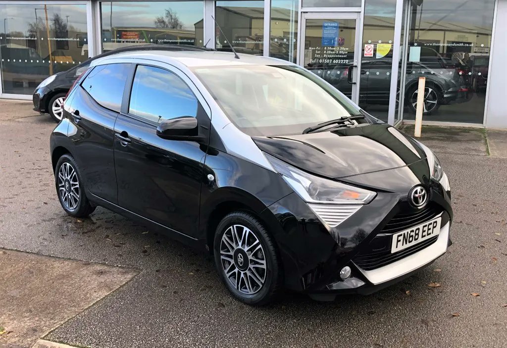 Thompsonandsmit's tweet photo. Great little Toyota Aygo 1.0 (71PS) VVT-I X-CLUSIV X-SHIFT Automatic with 9,800 miles only!  see more at: https://t.co/e6rDeO0Y4F 
#toyota #aygo #automatic https://t.co/U31jW9kpas