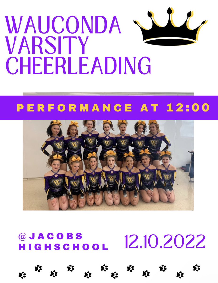 Wauconda Cheerleading (@gowhs_cheer) on Twitter photo 