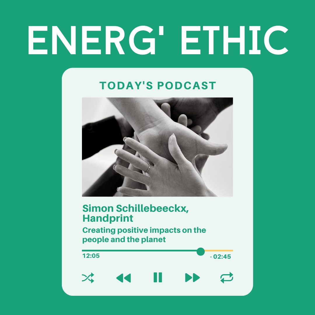 In this new episode, Simon Schillebeeckx <a href="/Simon_JDS/">Simon Schillebeeckx</a> talks about <a href="/handprint_tech/">Handprint Tech</a>, a leading environmental and regeneration platform, and the positive impacts businesses can generate on the environment to restore it, beyond sustainability.
spotifyanchor-web.app.link/e/NLTLKZqiCvb