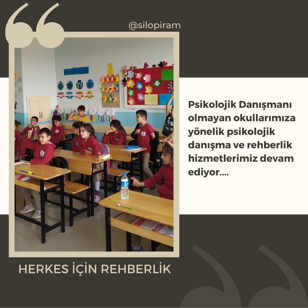<a href="/MebOrgm/">Özel Eğitim ve Rehberlik Hiz. Genel Müdürlüğü</a> <a href="/bilennmurat/">Murat BİLEN</a> <a href="/bilalgngrms/">Bilal Güngörmüş</a> <a href="/SilopiMEM/">Silopi İlçe Milli Eğitim Müdürlüğü</a>
<a href="/HalitBaburrr/">Halit Babur</a> <a href="/sirnakmem73/">Şırnak İl Millî Eğitim Müdürlüğü</a>