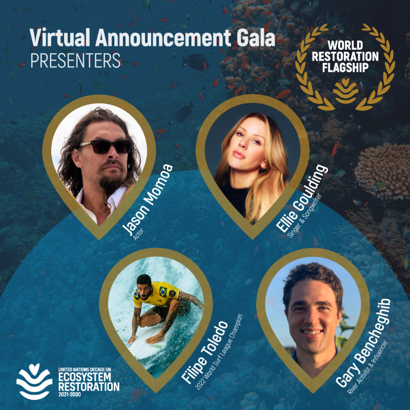 UNEP's tweet photo. Inspiring and leading voices are coming together with world leaders to celebrate the world's most promising #GenerationRestoration initiatives. Tune in for a Virtual Gala on 13 December: https://t.co/H6MrgMCLd8