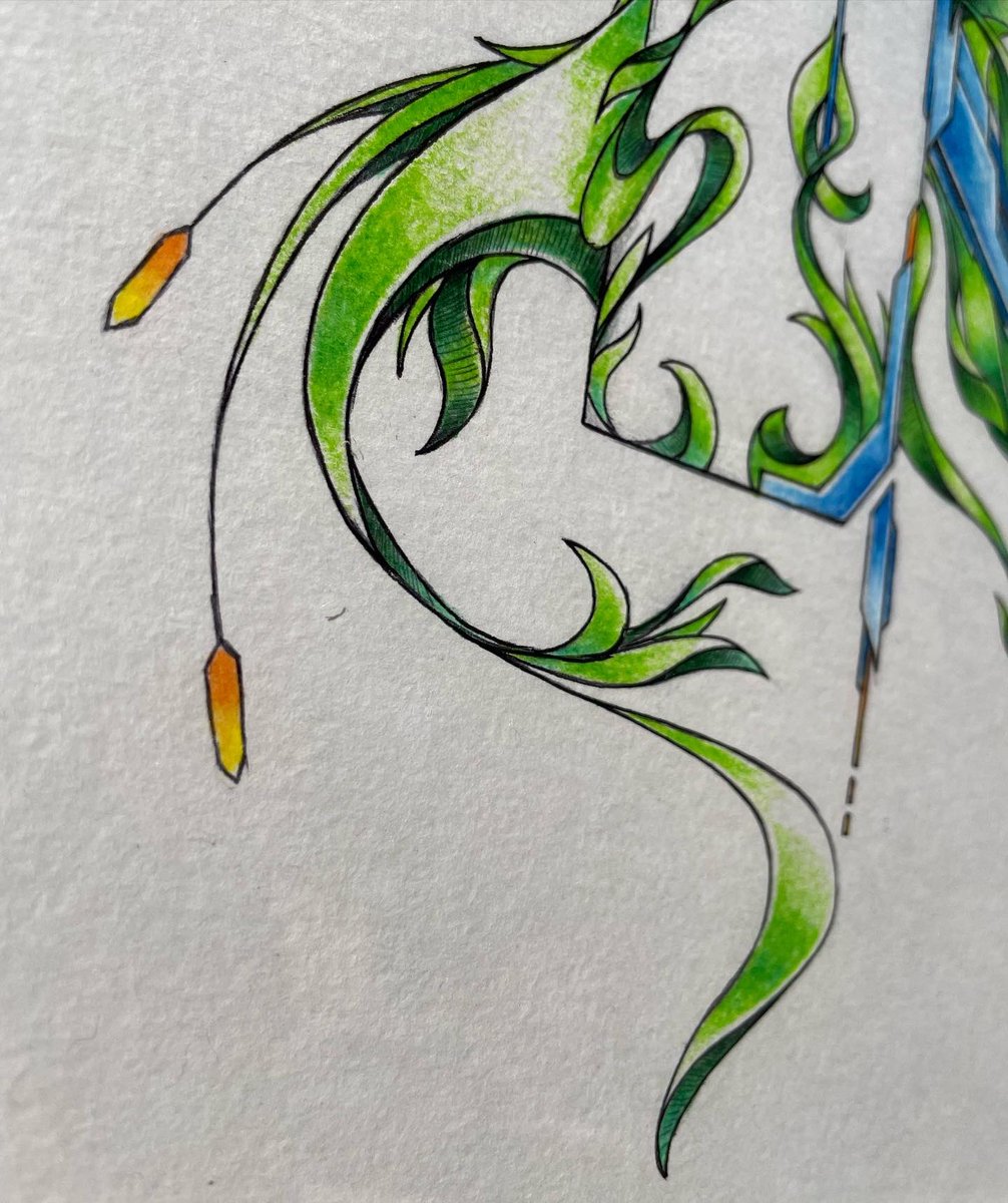 elmio163's tweet photo. Work: Genesis / Происхождение
#pens and #pencils on #paper

Frames reduce the flow of information, frames create a cleansing void.  But in a pure consciousness, a new unique thought is born much faster.
#artist #elmio163 #drawing #floraart #art #artwork #arts  #illustration https://t.co/7c9h9sPNEh