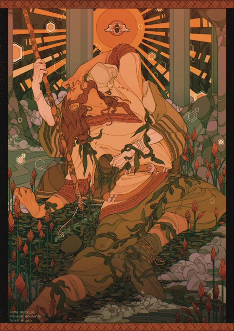 Lemminkäinen's Revival (RTs are always appreciated!)#artistsontwitter #procreateart #artph 