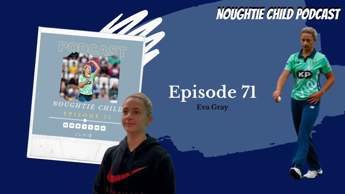 New episode out now with Oval Invincibles joint leading wicket taker and Sunrisers pro, Eva Gray. We spoke all things: 

🏏Cricket Story
⭐️Time With Surrey &amp; South East Stars
🌅Move to Sunrisers
💯The Hundred
👀Future Plans

open.spotify.com/episode/0cW61i…

<a href="/evagray134/">Eva Gray</a> | @Sunriserscrick
