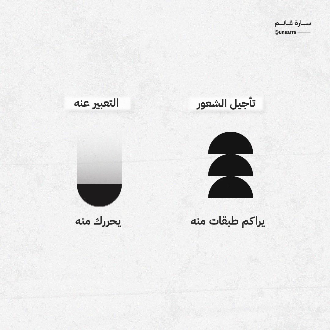 unsarra's tweet photo. اسوأ شيء تسويه بحق نفسك تأجيل الاحساس بالشعور. https://t.co/W5YGMGdIpl