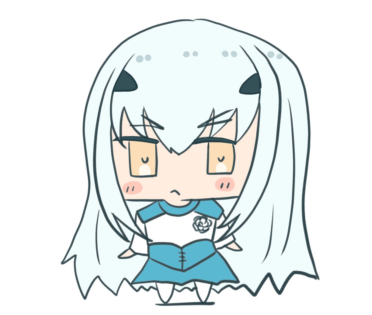メリュジーヌ(Fate)|妖精騎士ランスロット 「#FGO#メリュジーヌ めりゅじーぬちゃん。 」|マル(Maru)のイラスト