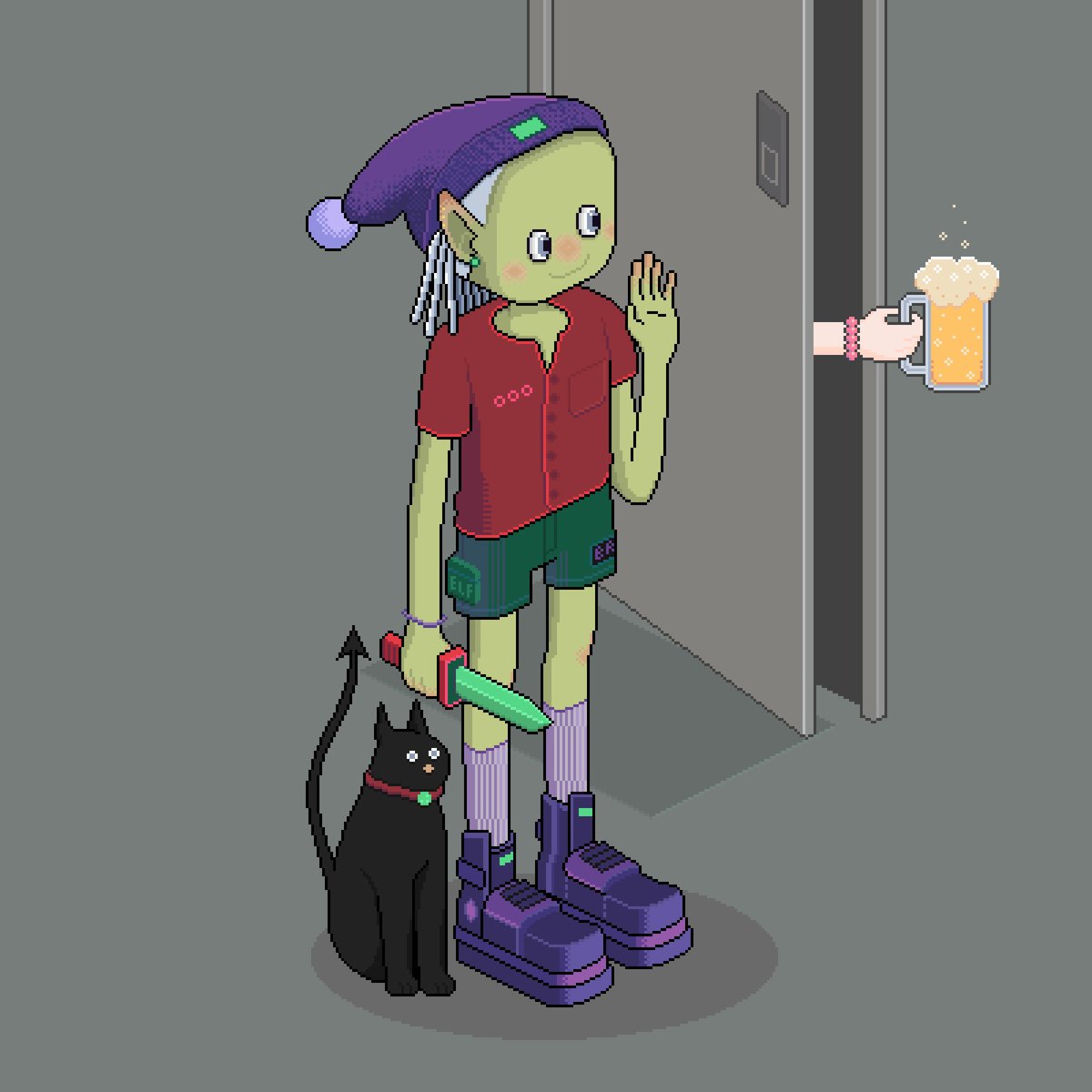 BRB! 
003-004 

Hopefully I can make it faster in next drop
See link below ⬇️ 
#pixelart #AlgorandNFTs #ALGO #BRB