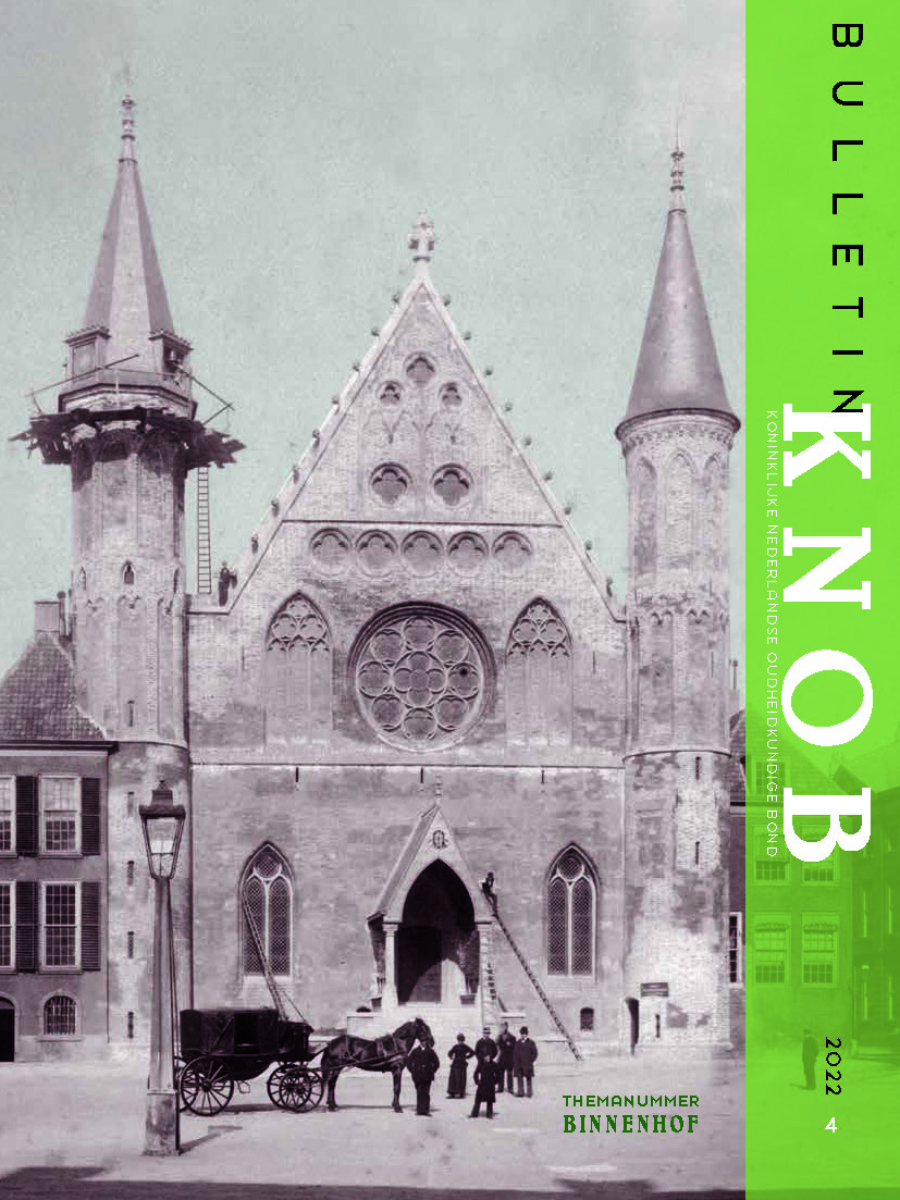 Net uit: het themanummer ‘Binnenhof’! In zeven artikelen wordt aandacht besteed aan de Grafelijke Zalen, het Stadhouderlijk Kwartier, de Ministeries van Koloniën en Justitie en de nieuwbouw voor de Tweede Kamer. bulletin.knob.nl/index.php/knob…